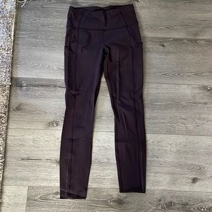 Lululemon fast and free 7/8 leggings size 6